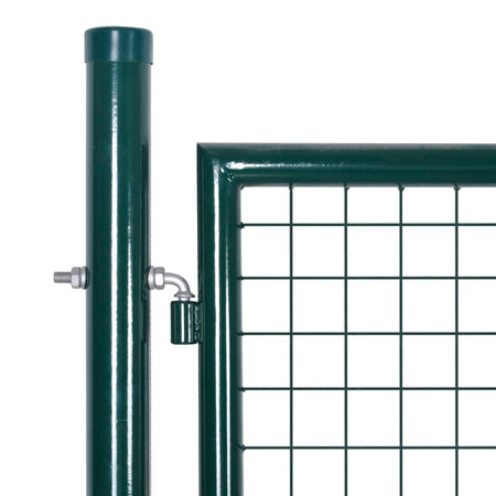 Cancello pedonale per recinzione con pannelli rigidi modulari "Border" maglia 5 x 5 cm