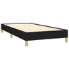 vidaXL Giroletto Nero 80x200 cm in Tessuto