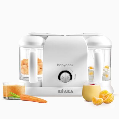 Robot da Cucina Bèaba Babycook®️ Duo 4 in 1 Bianco/Argento