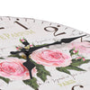 vidaXL Orologio da Parete Vintage Fiore 30 cm