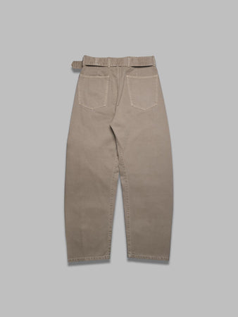 LEMAIRE twisted belted pants da uomo