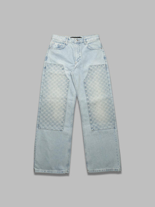 MISBHV monogram carpenter denim trousers da donna
