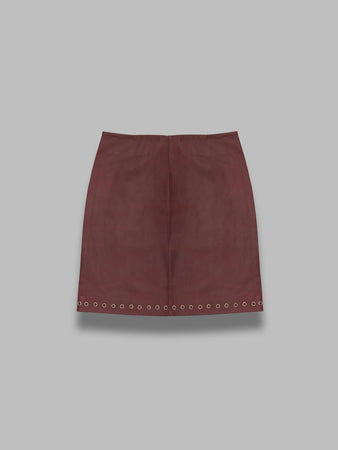 GIMAGUAS eyelets midi skirt da donna