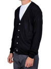 FILINTRAMA Filintrama - Cardigan CB1ML RM16R 990 NERO da uomo