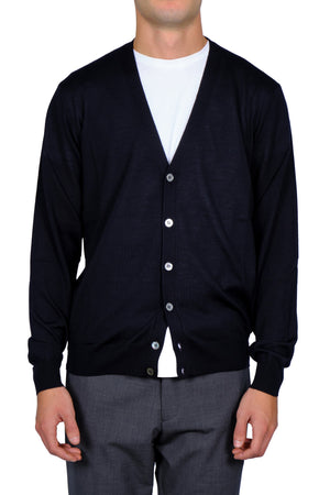 FILINTRAMA Filintrama - Cardigan CB1ML RM16R 890 BLU da uomo