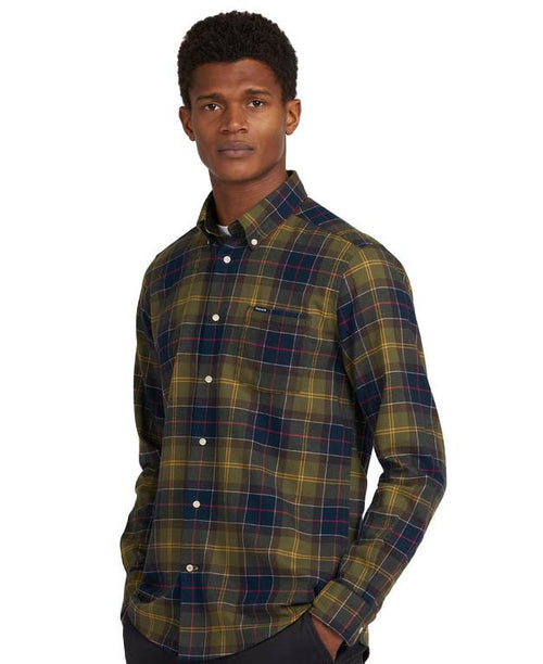 BARBOUR Camicia Uomo Barbour MSH4991TN52 da uomo