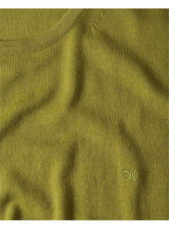 calvin klein Calvin Klein - Paricollo Lana Merinos K10K109474 LRV VERDE da uomo