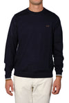 SUN68 Sun68 - Round Stripes Rasata Doppio Bordo Manica K42120 07 NAVY da uomo