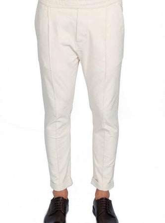 GOLDEN CRAFT 1957 Golden Craft 1957 - Pantalaccio Duemila Righe 601/CLANCIE A014WHIT da uomo