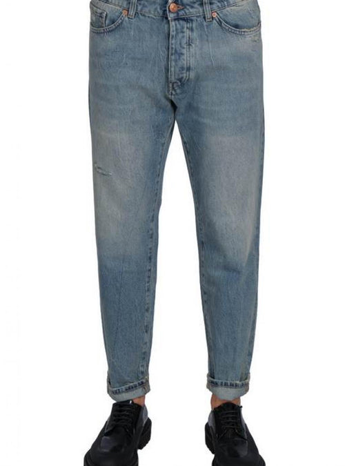 MICHAEL COAL Michael Coal - Cinque Tasche Chiaro Con Usura MARK 1171W519 da uomo