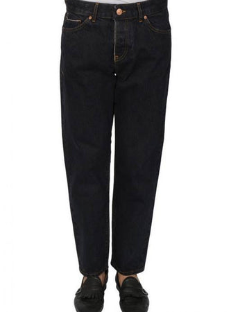 MICHAEL COAL Michael Coal - Cinque Tasche Blu Scuro Cimosato MARK 1200 W561C da uomo