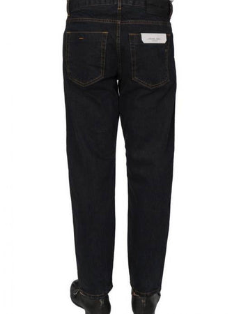 MICHAEL COAL Michael Coal - Cinque Tasche Blu Scuro Cimosato MARK 1200 W561C da uomo