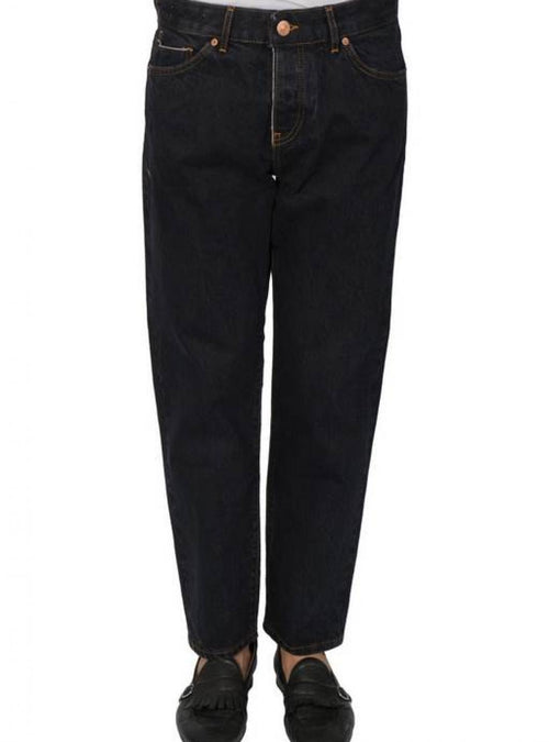 MICHAEL COAL Michael Coal - Cinque Tasche Blu Scuro Cimosato MARK 1200 W561C da uomo