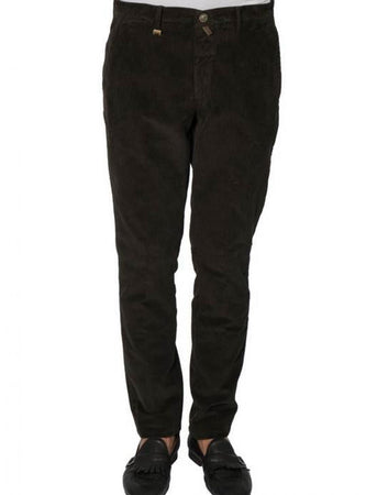 BARBATI Barbati - T.a. Velluto Mille Righe KAP 562 146 MORO da uomo