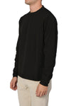 ALPHA STUDIO Alpha Studio - Girocollo Tes.tecnico Leggero AU-7100C 4031 NERO da uomo