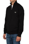 Fred Perry - Cardigan Full Zip K4534 102 NERO da uomo