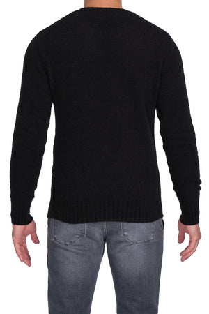 BORGO DEL FILO Maglia Uomo Borgo Del Filo 512329A 909 NERO da uomo