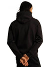 calvin klein Calvin Klein - Felpa Con Capp. Grosgrain Logato K10K110089 BEH NERO da uomo