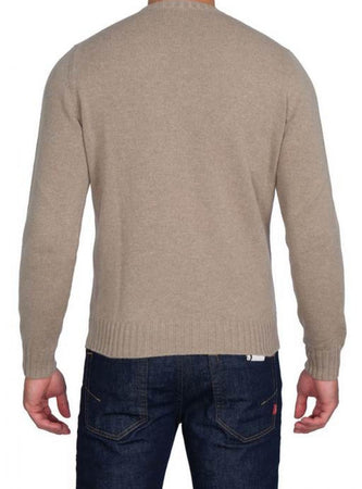 FILINTRAMA Filintrama - G.collo 2 Fili Lana Cashmere GC3ML WC7R 910 BEIGE da uomo