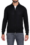 FILINTRAMA Filintrama - Fullzip Collo Polo L.merino FB1ML RM16R 990 NERO da uomo