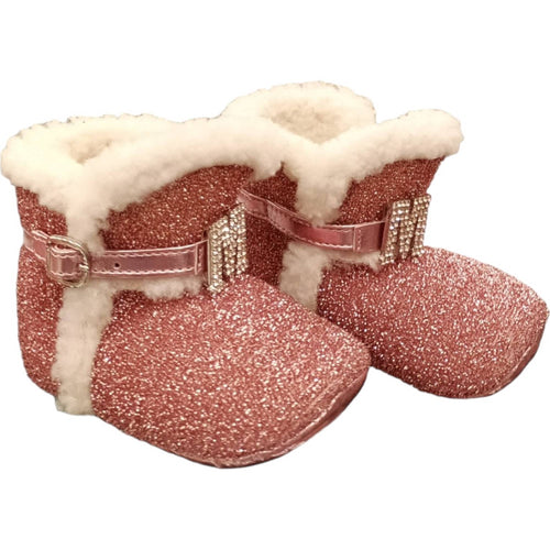 MONNALISA Monnalisa - Stivaletto G090 Rosa C/strass 834010 4722 da bambino