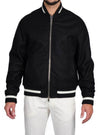 GOLDEN CRAFT 1957 Golden Craft 1957 - College Con Polsini Bicolore Bco/nero 613/BOMBER D001 NER da uomo