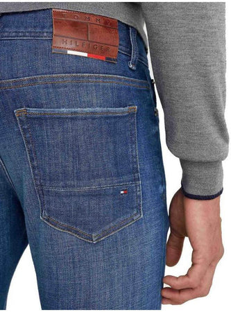 Tommy Hilfiger - 5 Tasche Lavaggio Medio MW0MW29603 1A8 da uomo