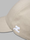 COURREGES signature cotton cap da uomo