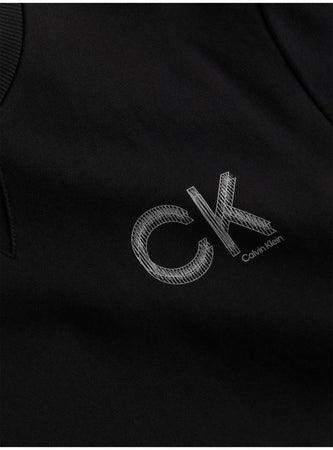 calvin klein Calvin Klein - Paricollo Striped Chest Logo K10K110750 BEH da uomo