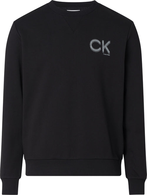 calvin klein Calvin Klein - Paricollo Striped Chest Logo K10K110750 BEH da uomo