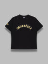 COURREGES oversized printed t-shirt da uomo