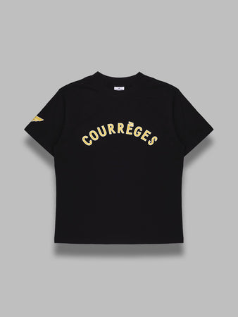 COURREGES oversized printed t-shirt da uomo