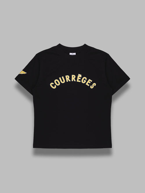 COURREGES oversized printed t-shirt da uomo