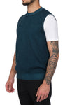 ALPHA STUDIO Alpha Studio - Smanicato Girocollo In Cotone AU-1111CS 1044 VER da uomo