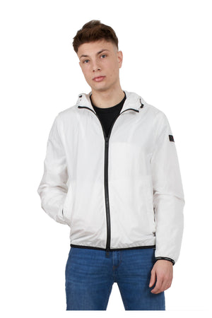 Peuterey - Tessuto Tecnico Con Capp.corto NIGLE U 730 BIAN da uomo