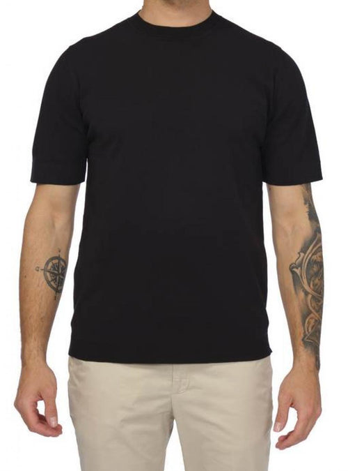 ALPHA STUDIO Alpha Studio - In Cotone Tecnico M/m AU-1160C 1104 NERO da uomo