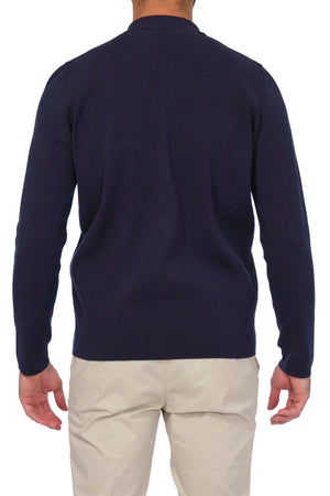 ALPHA STUDIO Alpha Studio - Giacca Stretch Con Rever AU-1170 1102 BLU da uomo