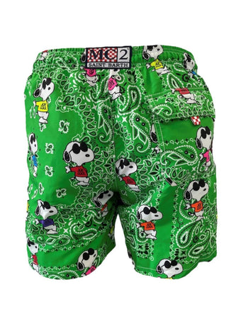 MC2 SAINT BARTH Mc2 Saint Barth - Bandanna Snoopy Cool 57 GUS0001 00581D da uomo