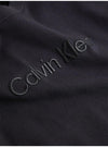 calvin klein Calvin Klein - Girocollo Tencel Blend Logo Sweater K10K111479 BEH da uomo