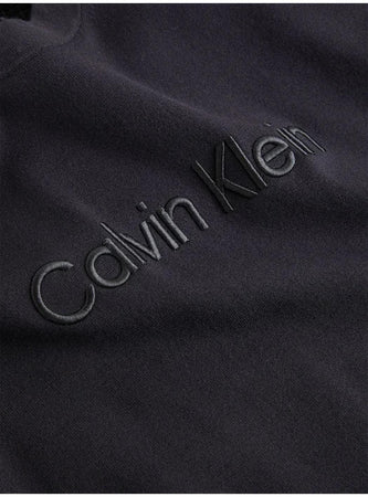 calvin klein Calvin Klein - Girocollo Tencel Blend Logo Sweater K10K111479 BEH da uomo