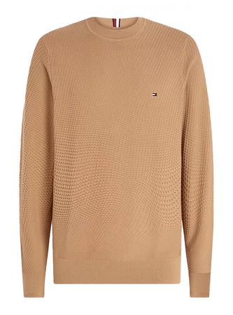 Tommy Hilfiger - Rectangular Structure Crew Nk MW0MW33131 GWJ da uomo