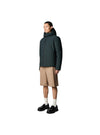 SAVE THE DUCK Save The Duck - Corto Con Capp E Zip SABAL 50030 VERDE da uomo
