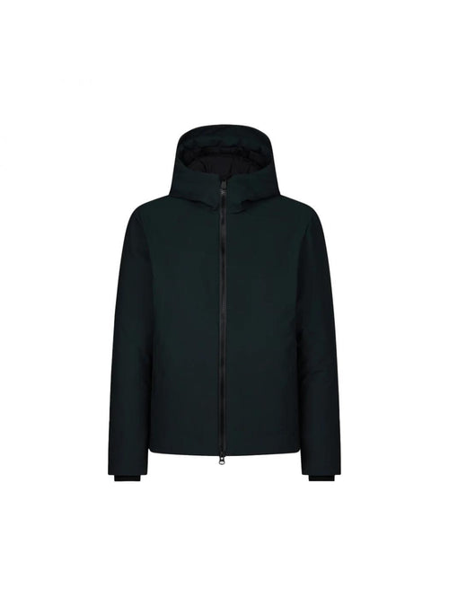 SAVE THE DUCK Save The Duck - Corto Con Capp E Zip SABAL 50030 VERDE da uomo