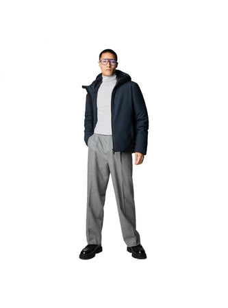 SAVE THE DUCK Save The Duck - Corto Con Capp E Zip SABAL 90010 BLU da uomo
