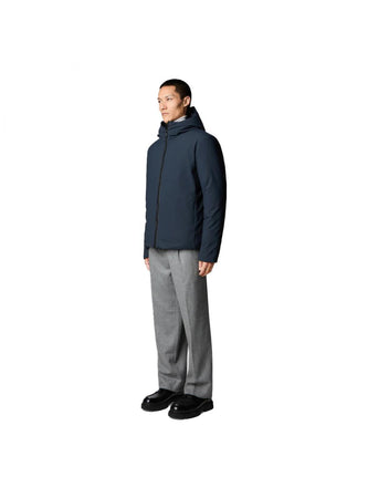 SAVE THE DUCK Save The Duck - Corto Con Capp E Zip SABAL 90010 BLU da uomo