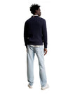 Tommy Hilfiger - Pullover Classics Relaxed Fit In Maglia Trecce MW0MW33132 DW5 da uomo