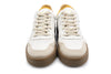 NEWLAB Newlab - Sneaker In White Appleskin/camelorange Microfiber NL11/J03 WHITE/CAMEL da uomo