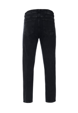 MICHAEL COAL Michael Coal - 5 Tasche Grigio Scuro Con Rotture MARCK 1225W628C da uomo