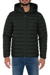 SAVE THE DUCK Save The Duck - Imbottito Trapiuntato Con Cappuccio JUNCUS MITO17 50030 da uomo