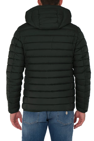 SAVE THE DUCK Save The Duck - Imbottito Trapiuntato Con Cappuccio JUNCUS MITO17 50030 da uomo